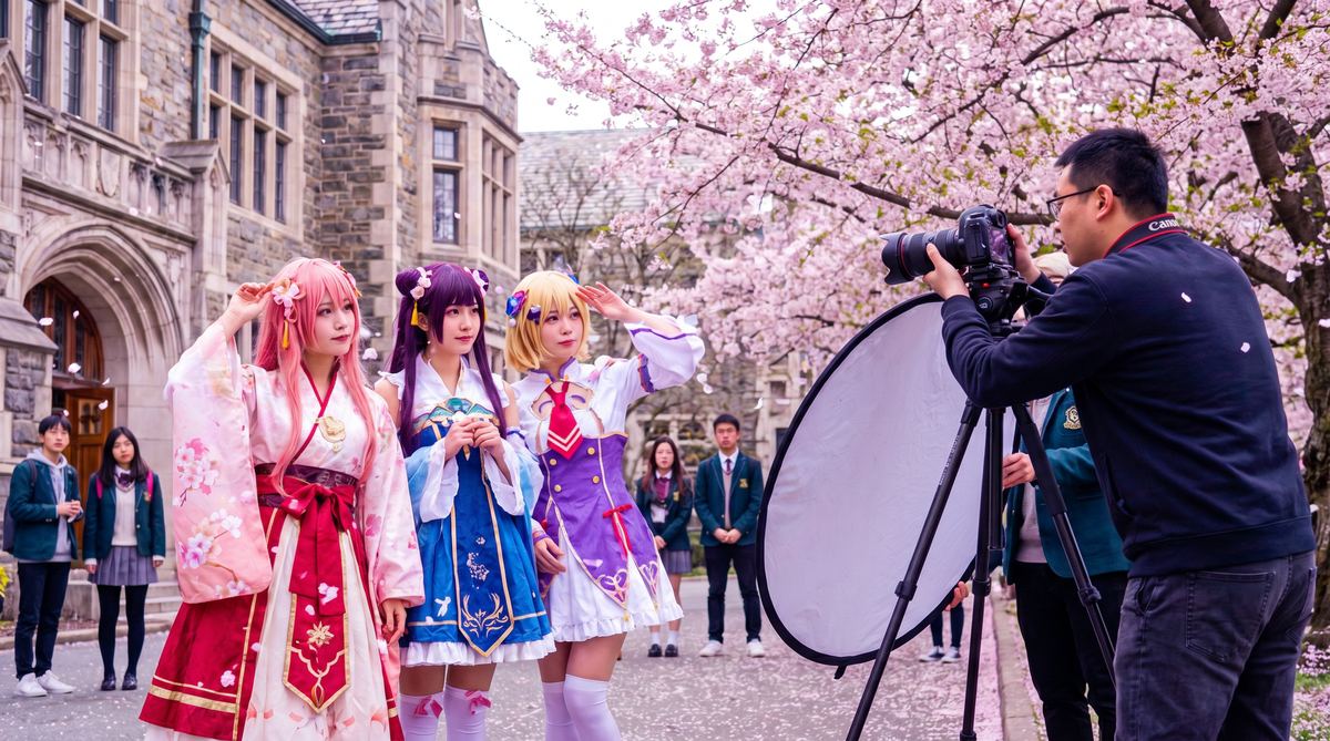 免费看片传媒-Cosplay传媒教程二次元影像演示